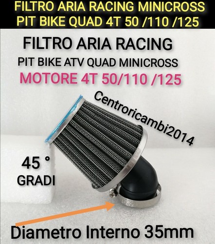 Filtro aria racing minicross - racing,